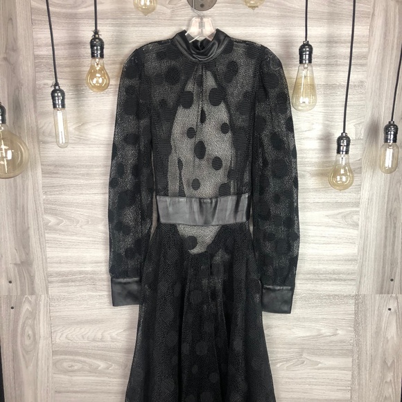 Sanyae Demure Dresses & Skirts - Sanyae Demure Black All Lace Maxi Dress Size Small